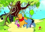 Fototapeta Disney Pooh Kubuś Puchatek 360x254cm w sklepie internetowym Regdos.com.pl