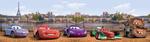 Bord Disney Cars in London 10cm Auta Samochody pasek dekoracyjny w sklepie internetowym Regdos.com.pl