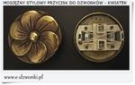 B Przycisk natynkowy do dzwonka 230V Kwiatek w sklepie internetowym Artdeco.sklep.pl