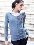 Sweter Sweter 64O740201 grey w sklepie internetowym PROWOKANTKA.PL