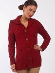 Sweter Sweter Model Greta Dark Red w sklepie internetowym PROWOKANTKA.PL