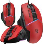 Mysz przewodowa A4tech Bloody W95 Max USB Sports Red w sklepie internetowym Kemot-komputery.pl