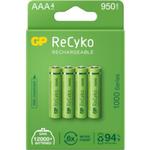 Akumulatorki AAA / R03 GP ReCyko 1000 Series Ni-MH 950mAh 4 sztuki w sklepie internetowym Kemot-komputery.pl