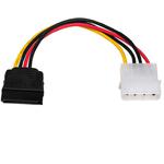 Kabel adapter Akyga AK-CA-17 Molex (M) - SATA (F) 0,15m w sklepie internetowym Kemot-komputery.pl