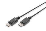 Kabel DisplayPort DIGITUS z zatrzaskami 1080p 60Hz FHD Typ DP/DP M/M czarny 2m w sklepie internetowym Kemot-komputery.pl