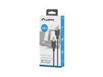 Kabel USB 2.0 Lanberg USB-A(M)->USB-B(M) 1m czarny ferryt box w sklepie internetowym Kemot-komputery.pl