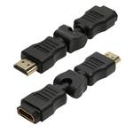 Adapter HDMI LogiLink AH0012 kątowy 270deg;, HDMI (M)>HDMI (F) w sklepie internetowym Kemot-komputery.pl