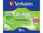 CD-RW Verbatim 700MB Scratch Resistant X12 (10 Jewel Case) w sklepie internetowym Kemot-komputery.pl