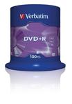 DVD+R Verbatim 16x 4.7GB Matt Silver (Cake 100) w sklepie internetowym Kemot-komputery.pl