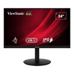 Monitor ViewSonic 23,8" VG2409-MHDU-2 Ergonomic Monitor IPS FHD 100Hz HDMI DP HUB USB głośniki w sklepie internetowym Kemot-komputery.pl