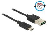 Kabel USB Delock micro AM-BM USB 2.0 Easy-USB 2m w sklepie internetowym Kemot-komputery.pl