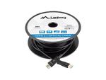 Kabel HDMI Lanberg M/M v2.1 40m 8K czarny optyczny AOC w sklepie internetowym Kemot-komputery.pl