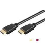 Kabel HDMI Techly HDMI-HDMI M/M 1,4 Ethernet 3D 4K, ekranowany, 2m, czarny w sklepie internetowym Kemot-komputery.pl