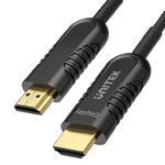 Kabel optyczny HDMI Unitek Y-C1076BK HDMI 2.0, AOC, 4K 60Hz, 12m w sklepie internetowym Kemot-komputery.pl