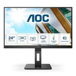 Monitor AOC 23,8" 24P2QM VGA DVI HDMI DP USB 3.0x4 głośniki 2x2W w sklepie internetowym Kemot-komputery.pl