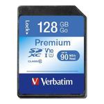 Karta pamięci SDXC Verbatim Premium U1 128GB (90 MB/s) Class 10 UHS-1 V10 w sklepie internetowym Kemot-komputery.pl