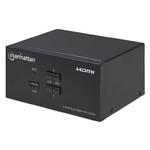 Przełącznik KVM Manhattan HDMI / USB 2x1 Dual-Monitor Video 4K*30Hz w sklepie internetowym Kemot-komputery.pl