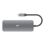 Stacja dokująca Silicon Power SR30 8in1 HDMI SD USB-C USB-A RJ45 PD 100W w sklepie internetowym Kemot-komputery.pl