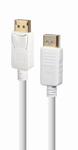 CABLE DISPLAY PORT 1.8M/WHITE CC-DP2-6-W GEMBIRD w sklepie internetowym Kemot-komputery.pl