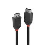 Kabel DisplayPort 1.2, LINDY Black Line 4K UHD M/M, czarny, 1,5m w sklepie internetowym Kemot-komputery.pl