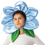 Czapka "Kwiatek" - błękitny w sklepie internetowym Kraszek