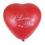 Balon CRS pastel "Serce I Love You" - czerwony/50 w sklepie internetowym Kraszek