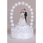 Stroik na tort weselny pojedyńczy duża para w sklepie internetowym Kraszek