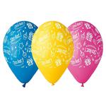 Balon Premium "Sto Lat", kol. 12"/5szt w sklepie internetowym Kraszek