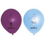 BALONY 11" Z NADRUKIEM FROZEN KRAINA LODU 2/8 SZT. w sklepie internetowym Kraszek