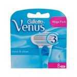 Gillette Venus Close & Clean wkład do maszynki Ostrze zapasowe 8 szt. dla kobiet w sklepie internetowym ELNINO PARFUM