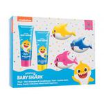 Pinkfong Baby Shark Gift Set zestaw Pianka do kąpieli Baby Shark 75 ml + 2w1 Szampon i odżywka Baby Shark 75 ml + Zabawka do kąpieli 3 szt dla dzieci w sklepie internetowym ELNINO PARFUM