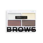 Revolution Relove Colour Cult Brows zestawy i palety do brwi 3,2 g dla kobiet Dark w sklepie internetowym ELNINO PARFUM