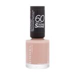 Rimmel London 60 Seconds Super Shine lakier do paznokci 8 ml dla kobiet 708 Kiss In The Nude w sklepie internetowym ELNINO PARFUM