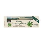 Xpel Hemp Toothpaste pasta do zębów Pasta do zębów Hemp 100 ml + Szczoteczka do zębów 1 szt unisex w sklepie internetowym ELNINO PARFUM