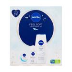 Nivea Feel Soft zestaw Żel pod prysznic 250 ml + antyperspirant 150 ml + nawilżający krem 100 ml dla kobiet w sklepie internetowym ELNINO PARFUM