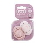 LOVI Baby Shower Dynamic miniSoother Girl 0-2m smoczek 2 szt dla dzieci w sklepie internetowym ELNINO PARFUM