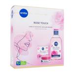Nivea Rose Touch Care & Cleansing Skincare Regime zestaw Żel-krem do twarzy na dzień Rose Touch 50 ml + woda micelarna Rose Touch 400 ml w sklepie internetowym ELNINO PARFUM