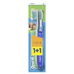 Oral-B 1-2-3 Fresh Medium szczoteczka do zębów Szczoteczka do zębów 2 szt. unisex w sklepie internetowym ELNINO PARFUM
