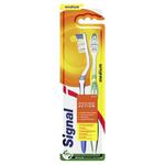 Signal Antiplaque Toothbrush Medium szczoteczka do zębów szczoteczka do zębów 2 szt. unisex w sklepie internetowym ELNINO PARFUM