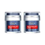 L'Oréal Paris Revitalift Laser Pressed-Cream Night zestaw 2x krem na noc 50 ml dla kobiet w sklepie internetowym ELNINO PARFUM