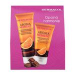 Dermacol Aroma Moment Belgian Chocolate zestaw żel pod prysznic Belgian Chocolate 250 ml + peeling do ciała Belgian Chocolate 150 ml unisex w sklepie internetowym ELNINO PARFUM