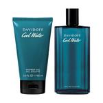 Davidoff Cool Water zestaw woda toaletowa 200 ml + żel pod prysznic 150 ml dla mężczyzn w sklepie internetowym ELNINO PARFUM