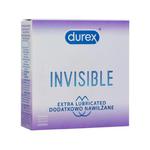 Durex Invisible Extra Lubricated prezerwatywy prezerwatywa 3 sztuki dla mężczyzn w sklepie internetowym ELNINO PARFUM