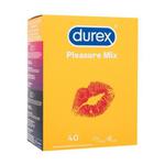 Durex Pleasure Mix prezerwatywy prezerwatywa Pleasuremax 20 szt. + prezerwatywa Intense 20 szt. dla mężczyzn w sklepie internetowym ELNINO PARFUM