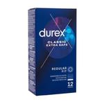 Durex Classic Extra Safe prezerwatywy Uszkodzone pudełko prezerwatywa 12 szt. dla mężczyzn w sklepie internetowym ELNINO PARFUM