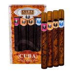 Cuba Classic zestaw Edt 35ml Yelow + Edt 35ml Blue + Edt 35ml Red + Edt 35ml Orange dla mężczyzn w sklepie internetowym ELNINO PARFUM