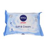 Nivea Baby Soft & Cream chusteczki oczyszczające 63 szt dla dzieci w sklepie internetowym ELNINO PARFUM