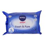 Nivea Baby Fresh & Pure chusteczki oczyszczające 63 szt dla dzieci w sklepie internetowym ELNINO PARFUM