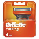 Gillette Fusion5 wkład do maszynki Ostrze zapasowe 4 szt. dla mężczyzn w sklepie internetowym ELNINO PARFUM