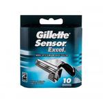 Gillette Sensor Excel wkład do maszynki Ostrze zapasowe 10 szt. dla mężczyzn w sklepie internetowym ELNINO PARFUM